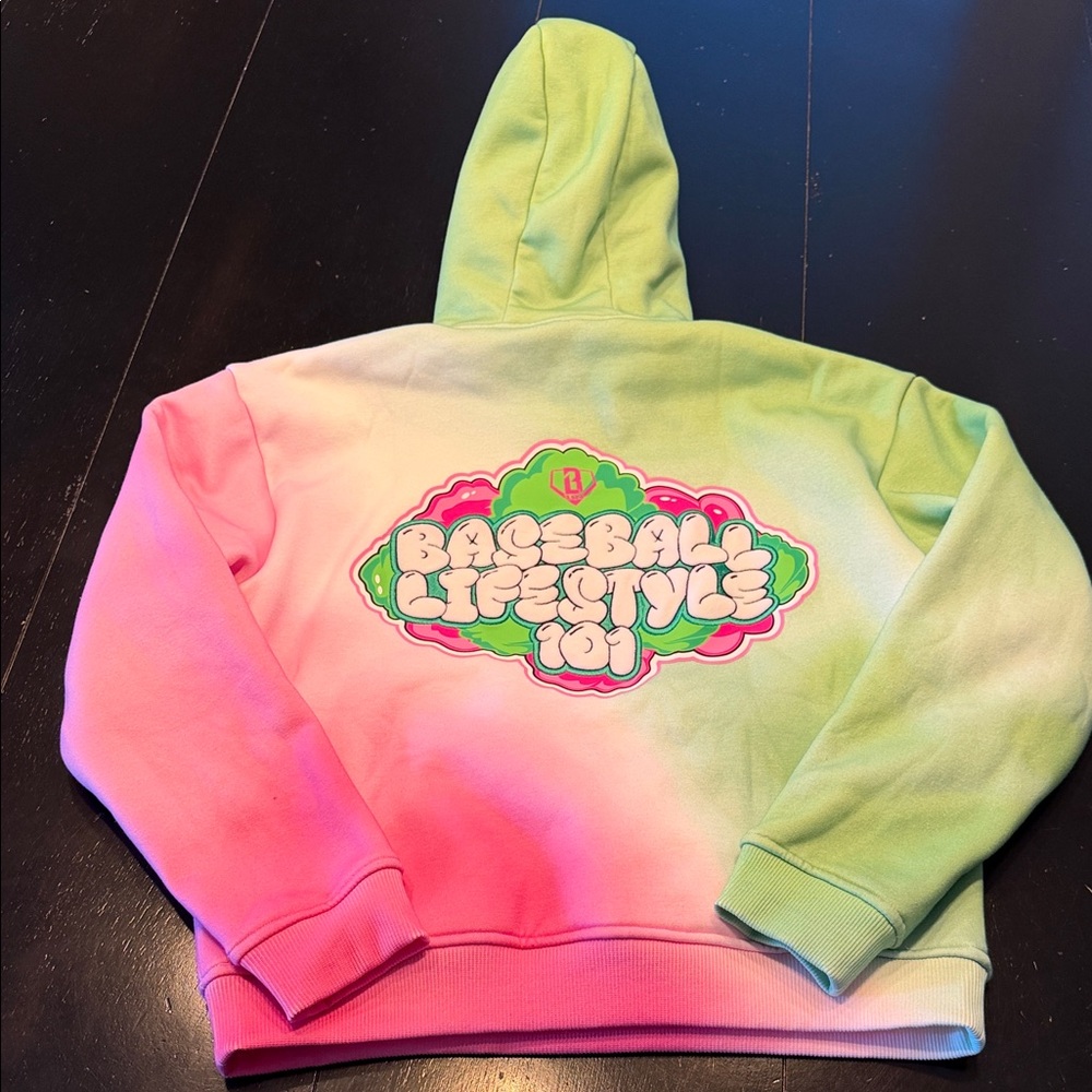 Baseball Lifestyle 101 Cotton Candy Hoodie